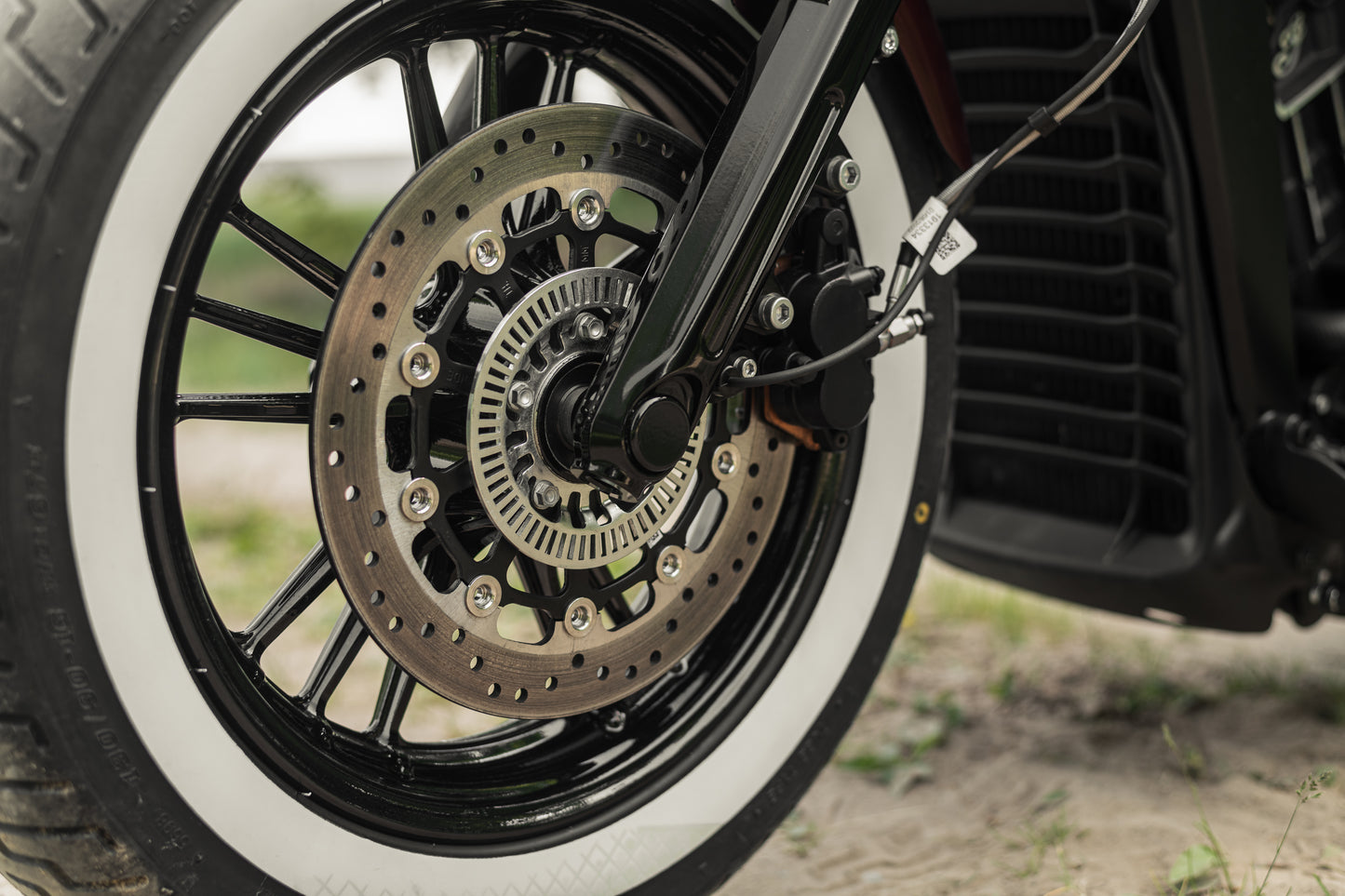 Indian Scout 2015-Later Front Axle Cover Caps Set