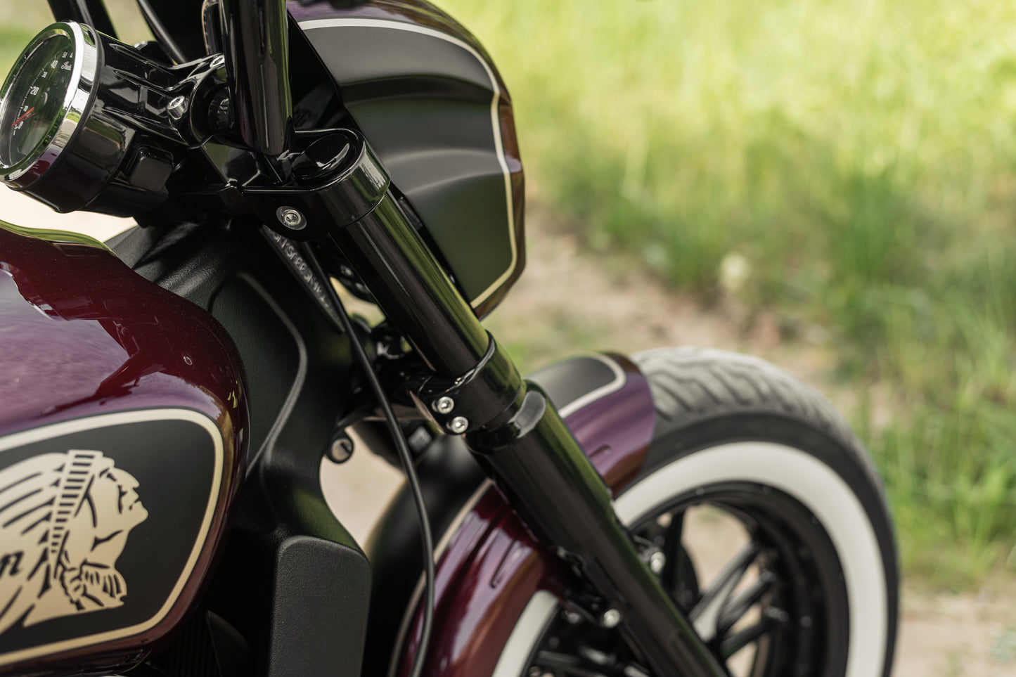 Indian Scout 2015-Later Fork Caps