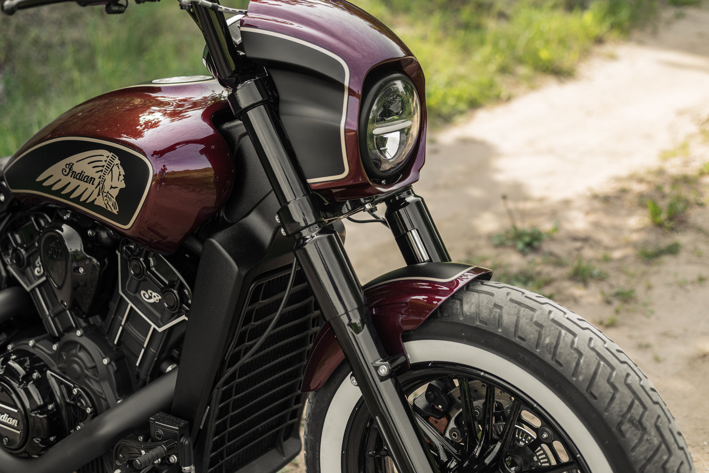 Indian Scout 2015-Later Lower Fork Covers
