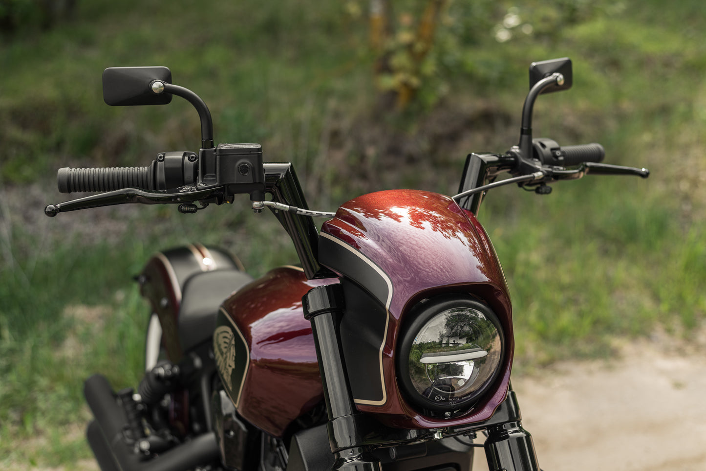Indian Scout 2015-Later "Mohawk" Led Front Turn Signals