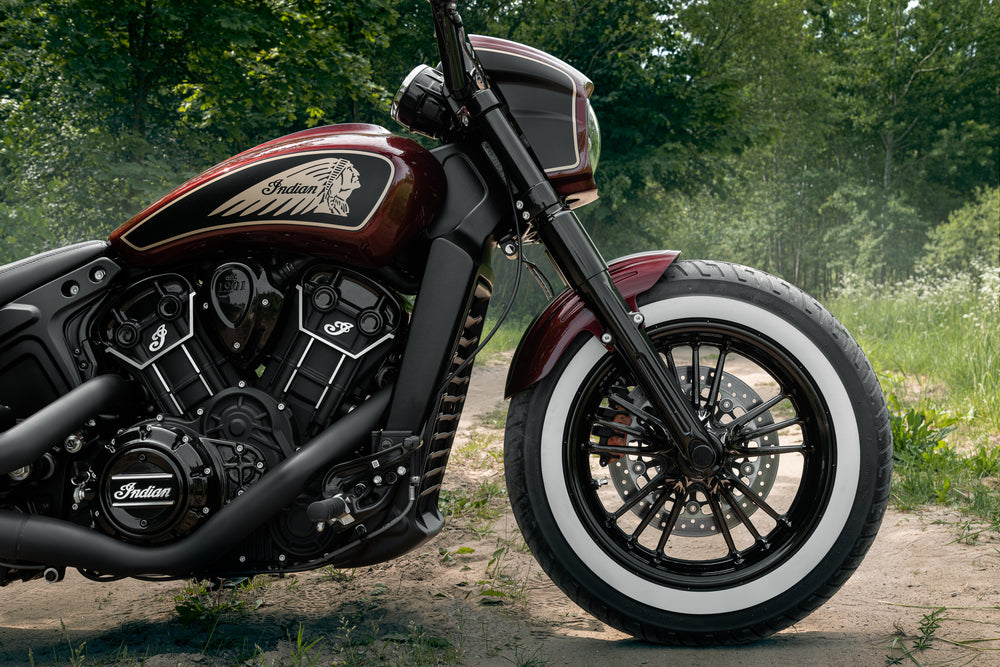 Indian Scout 2015-Later Front Axle Cover Caps Set