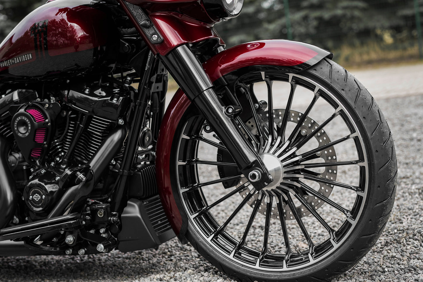21" Front Wrap Fender 2014-2023 Touring "Competition Series"