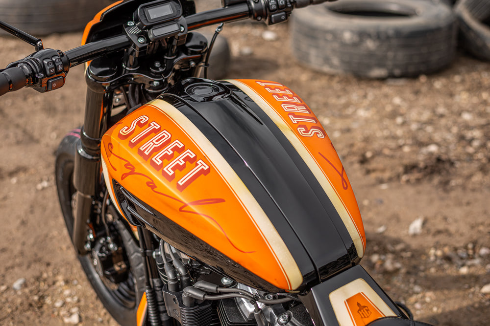 M8 Softail Gas Tank Cover And Console Kit 